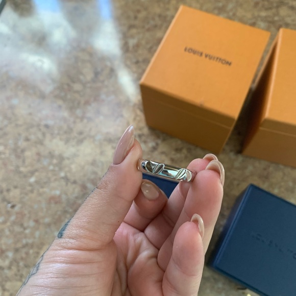 LV Volt multi ring white gold - Picture 3 of 7